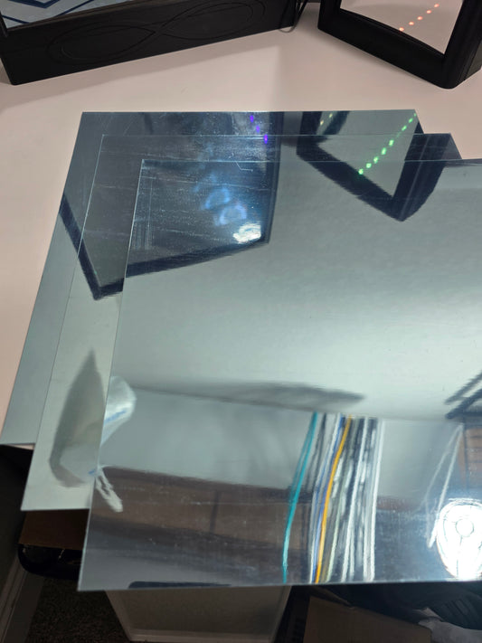 Infinity Mirror Replacement Two Way Mirror (The Thinner Mirror)