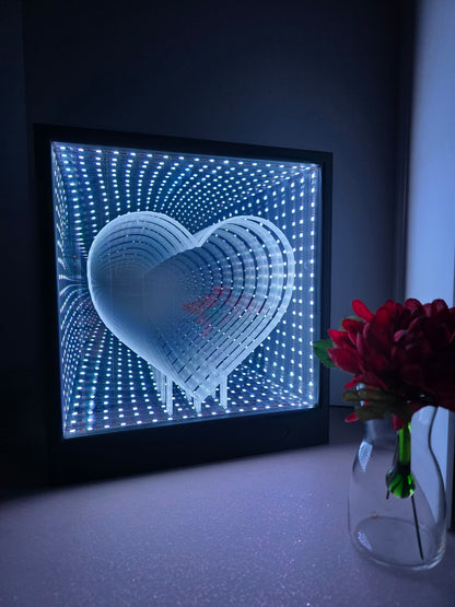 💘 Valentines Infinity Mirror + Insert 💘
