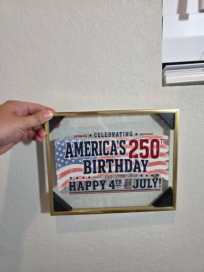 4th of July 2026! Floating Image Display