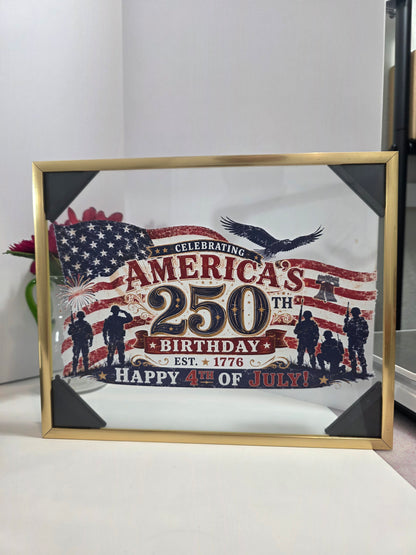 4th of July 2026! Floating Image Display