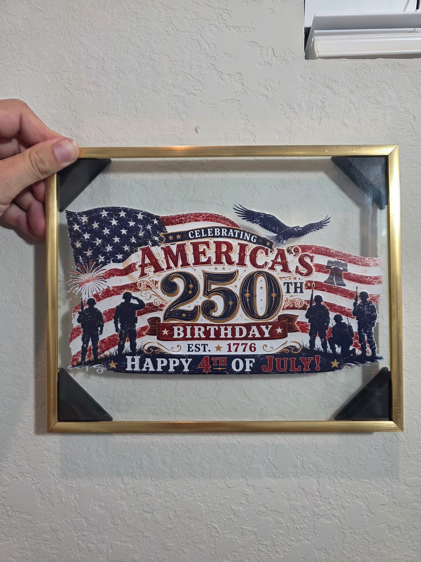 4th of July 2026! Floating Image Display