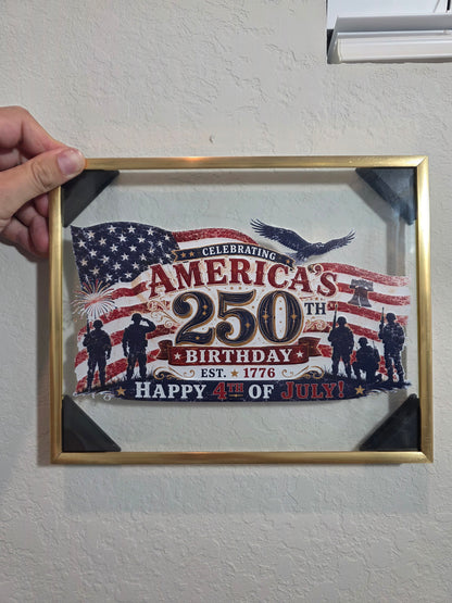 4th of July 2026! Floating Image Display