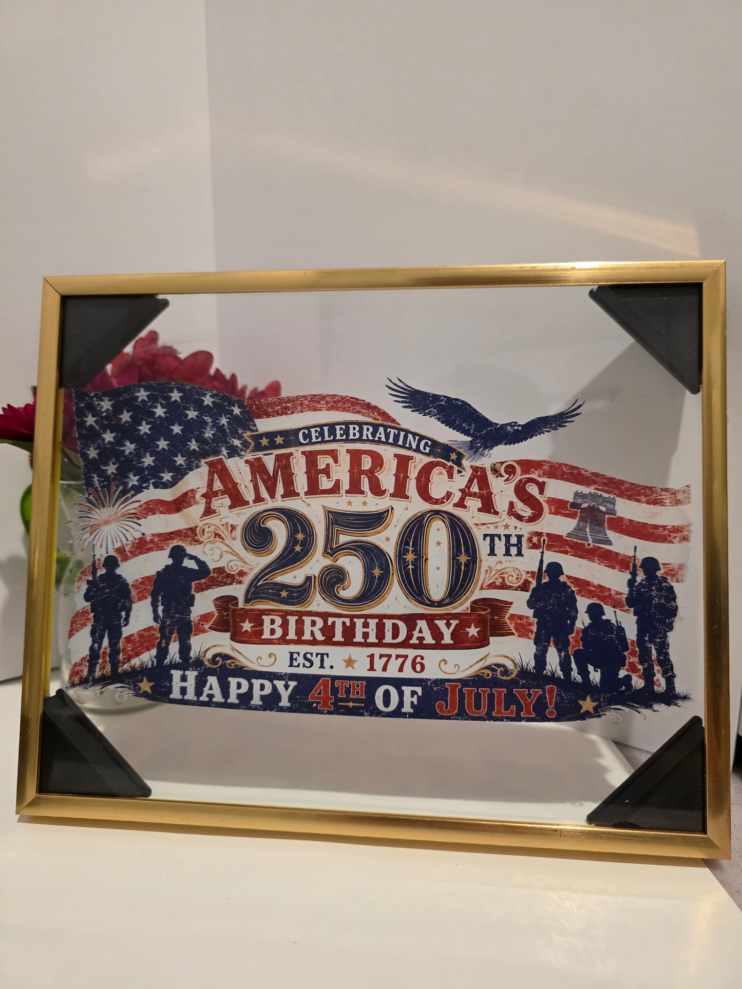 4th of July 2026! Floating Image Display