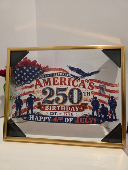 4th of July 2026! Floating Image Display