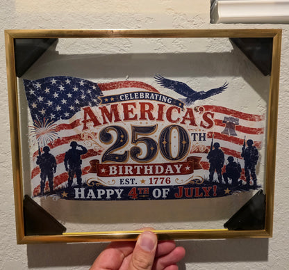 4th of July 2026! Floating Image Display