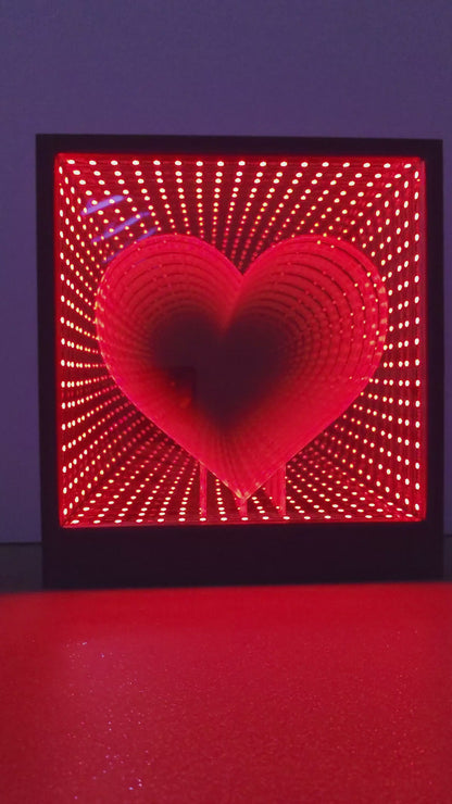 💘 Valentines Infinity Mirror + Insert 💘